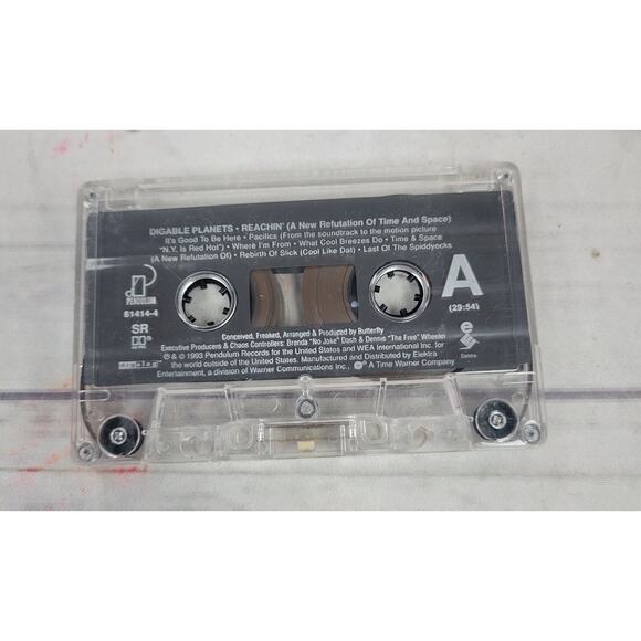 Digable Planets Reachin' a New Refutation of Time and Space Cassette Tape - Picture 2 of 4